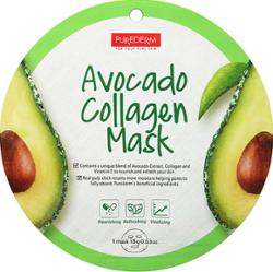 Purederm Avocado Collagen - Maseczka do twarzy 18 g