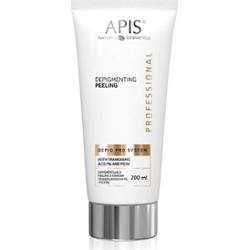 Apis Depiq Pro Depigmenting Peeling System z kwasem traneksamowym 1% Kwas traneksamowy i ficyna, 200 ml