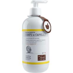 Fiocchi Di Riso Płyn do mycia ciała i włosów z ekstraktami z ryżu, organicznym malwą i aromatem rumianku 400 ml