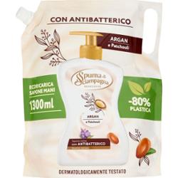 Spuma di sciampagna Kremowe mydło Argan i Patchouli Ecoricarica 1300 ml
