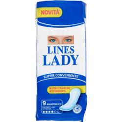 Lines Lines Lady Anatomico 9 szt. 1 sztuka