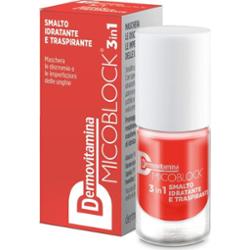 Dermovitamina Micoblock 3w1 Lakier Nawilżający i Oddychający Pomarańczowy Błyszczący (5 ml)