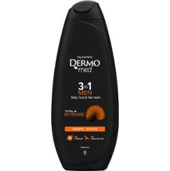 Dermomed Żel pod prysznic Men 3in1 Body, Face, Hair Total & Intense 250 ml