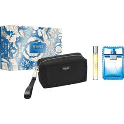 Versace Zestaw Eau Fraiche Eau De Toilette Spray 100 Ml + Edt 10 Ml + Czarna kosmetyczka 1 sztuka