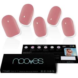 Nooves Żelowe arkusze do paznokci Dusty Rose Premium Glam Cat Eye 20 szt