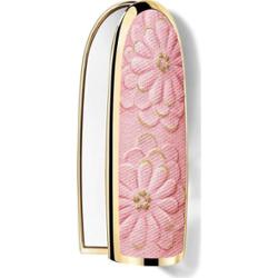 Guerlain Rouge G Blooming Denim La Cover Biżuteryjna z Podwójnym Lusterkiem - Edycja Limitowana Personalizowana Pomadka Ultra-care Cherry blossom