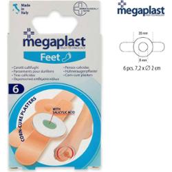 Megaplast 6-częściowy centralny plaster na odciski i grzyby