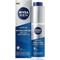 Nivea Hialuronowy żel nawilżający do twarzy Anti-Age 50ml dla mężczyzn