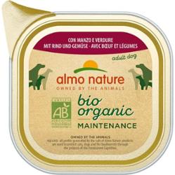 Almo nature Bio Organic Maintenance z wołowiną i warzywami - 100GR