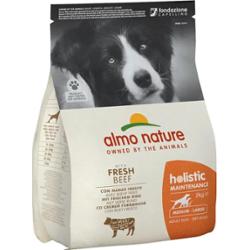 Almo nature HOLISTIC DOG AD M WOŁOWINA/RYŻ
