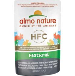 Almo nature HFC Naturalny filet z tuńczyka i sardeli - 55GR