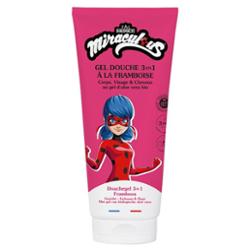 Le Comptoir Du Bain Cudowny żel pod prysznic 3w1 o zapachu maliny 200ml