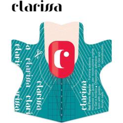 Clarissa Szablony do paznokci regularny kształt wygodne praktyczne 100 sztuk Promocja