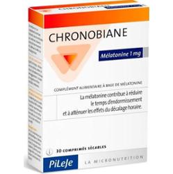 Pileje Chronobiane Melatonina 1mg 30 tabletek