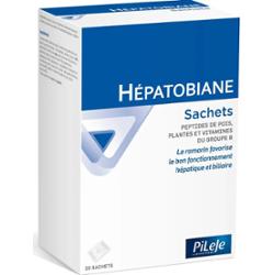 Pileje Peptydy z grochu Hepatobiane, rośliny i witaminy z grupy B 20 saszetek