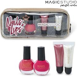 Magiczne studio kolorowe paznokcie + usta