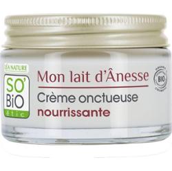 Natura Lea so bio étic Mon Lait d'Anesse - Bogaty krem odżywczy z mlekiem oślem, 50 ml