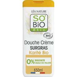 Natura Lea so bio étic Krem pod prysznic Ultra Nawilżający krem z masłem shea, 650 ml