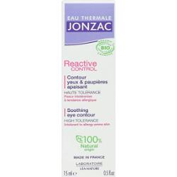 Woda termalna Jonzac Reactive Control Kojący organiczny krem do konturowania oczu i powiek 15ml