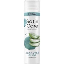 Gillette Gillette Satin Care Żel do usuwania włosów dla kobiet, Aloe Vera Glide, 200 ml