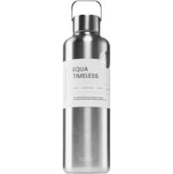 Equa Timeless butelka na wodę ze stali nierdzewnej kolor Steel 1000 ml