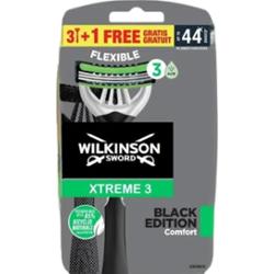 Wilkinson Sword Xtreme 3 Black Edition maszynka do golenia 4 sztuki
