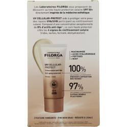 Filorga Krem przeciwsłoneczny przeciwstarzeniowy UV Cellular-Protect SPF50+ + darmowe serum przeciwstarzeniowe 45 ml