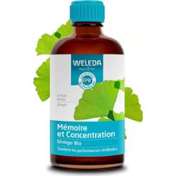 Weleda Ekstrakty roślinne z miłorzębu biopamięciowego i koncentracji 100ml