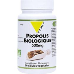 Vit'All+ Oczyszczony organiczny propolis 500 mg 30 kapsułek
