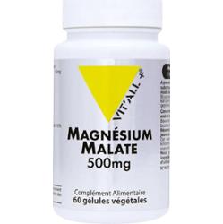 Vit'All+ Jabłczan Magnezu 500mg 60 kapsułek