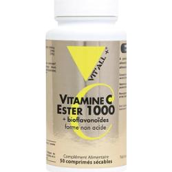 Vit'All+ Ester witaminy C 1000 50 podzielnych tabletek