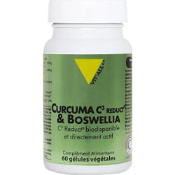 Vit'All+ Kurkuma C3 Reduct® i Boswellia Wysoce biodostępne i bezpośrednio aktywne 60 kapsułek roślinnych