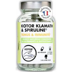 Kotor Pharma Klamath & Spirulina Ton i odporność 60 kapsułek