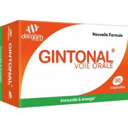 Dergam Gintonal Odporność i Energia 30 kapsułek