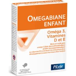 Pileje Omegabiane Omega3, Witamina D i E 27 żelowanych tabletek