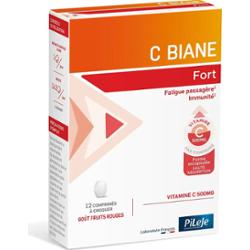 Pileje C Biane Fort x 12 tabletek do żucia