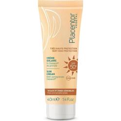 Placentor Roślinny krem przeciwsłoneczny SPF50+ do twarzy i miejsc wrażliwych 40ml