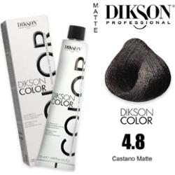 Kolor Dikson 120 ml 4,8 matowy brąz