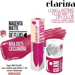 Bądź płynny Matowy odcień ust w kolorze magenta Cassandra