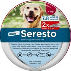 Seresto Obroża przeciwpasożytnicza dla dużych psów x 2