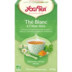 Yogi Tea Herbata biała z organicznym aloesem 17 saszetek