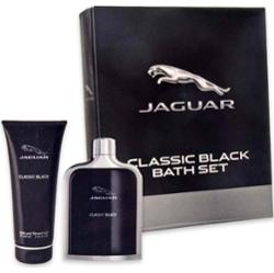 Klasyczny czarny zestaw Jaguar Box zestaw do kąpieli edt 100 ml + żel pod prysznic 200 ml