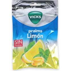 Vicks Cukierki twarde cytrynowe z mentolem 1 saszetka 72g