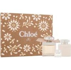 Chloé Zestaw prezentowy Chloe eau de parfum 75 ml, balsam do ciała 100 ml oraz Chloé Chloé miniatura eau de parfum 5 ml