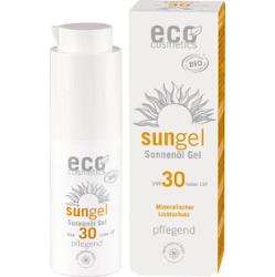 Eco cosmetics Olejek do opalania w żelu do twarzy SPF 30 30 ml