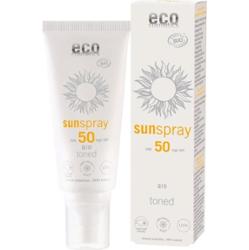 Eco cosmetics Spray przeciwsłoneczny z tonacją SPF 50 z Q10 100 ml