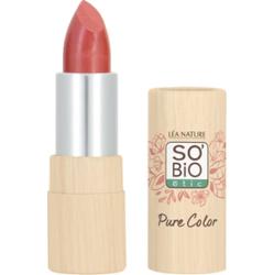 Natura Lea so bio étic Szminka Pure Color Semi-LipstickGloss, 10 Koral jasny (5 g)
