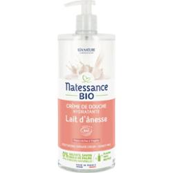 Natessance Krem pod prysznic Donkey Milk, 1 litr