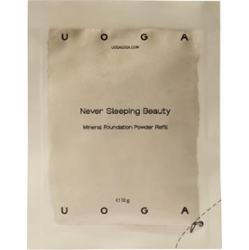 Uoga uoga Podkład mineralny w proszku Neversleeping w opakowaniu uzupełniającym Beauty (10 gramów)