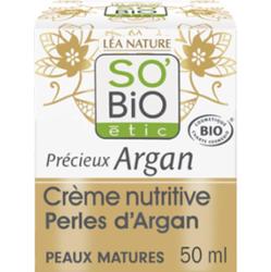 Natura Lea so bio étic Précieux Argan - Odżywczy krem do twarzy 50 ml